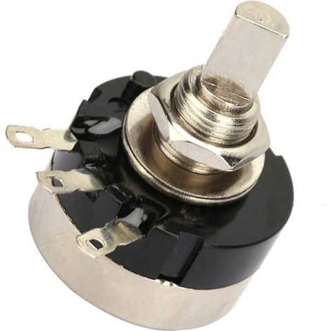 Potentiomètre à film de carbone de précision RV24YN20F B502 avec circuit unique, résistance de 5 kΩ (1/5)