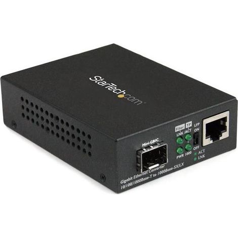 StarTech MCM1110SFP convertitore multimediale nero (1/5)