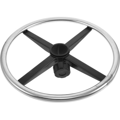 Repose Pied pour Chaise Accessoire Robuste pour Fauteuil de et Salon Fixation Facile Design Élégant Argenté Compatible Bureau et Maison (1/5)