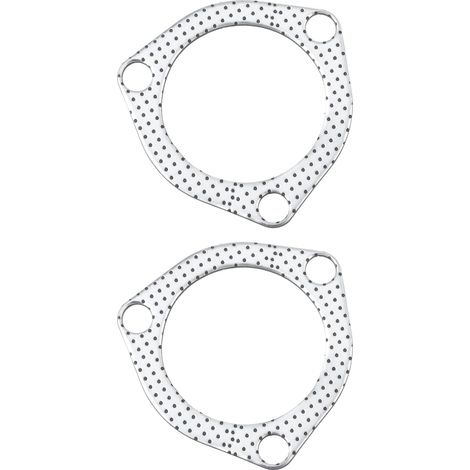 Lot de 2 Joints échappement pour Voiture 2,5 Pouces 3 Trous de Boulon 65 X 76 X 2 Mm RAW2707 Compatible avec Civic Integra (1/5)