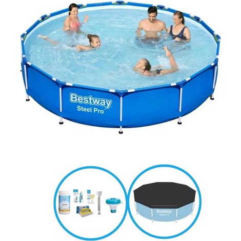Bestway Bestway Steel Pro Ronde - 366x76 cm - 4-pièces  S22747 (1/5)