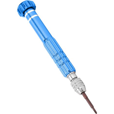 5-in-1 Schraubendreher-Werkzeugset aus Aluminiumlegierung für Uhren, Schmuck und Handy-Wartung (Blau) (1/5)