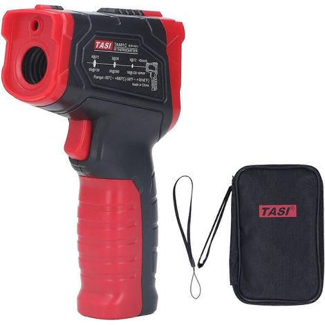 Digitales Infrarot-Thermometer mit 4-stelliger Anzeige, hochpräzises Handthermometer für industrielle Anwendungen