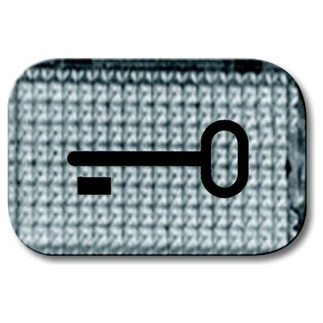 Symbole pour bouton-poussoir clé