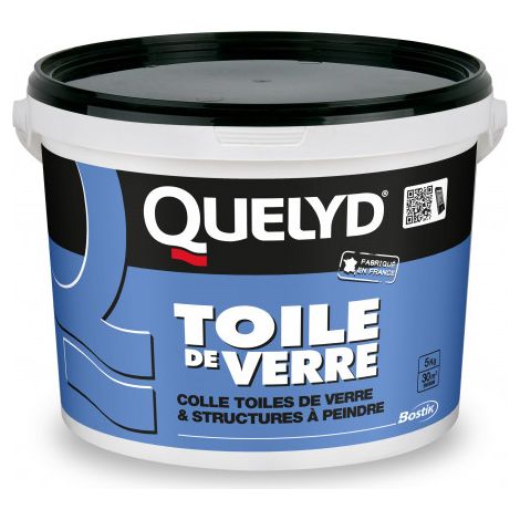 Spezialkleber für Glasgewebe QUELYD - BOSTIK - Eimer 5 kg - 30602606