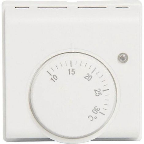 Thermostat de remplacement mécanique neuf pour chauffage central Home White Durable. (1/5)