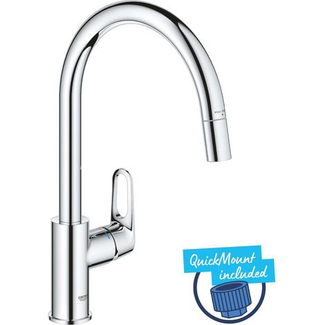 GROHE Start Flow Einhand-Waschtischarmatur - Chrom - 30569000 (1/4)
