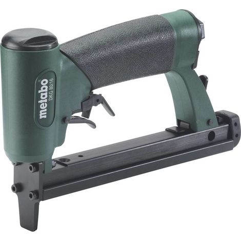 [GEBRAUCHT] B-Ware Metabo Dkg 80/16 Dl Druckluft Tacker Druckluftnagler Klammergerät Inkl. Koffer