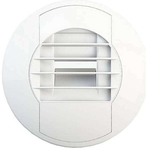 Unelvent – Bouche VMC hygroreglable Ø 125mm débit 10/45/135m3/h pour cuisine – Alimentation à piles – SKU 858022