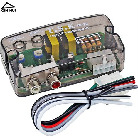 Der TD-22 ist ein Hoch-Niederfrequenz-Audiowandler, ein Flaggschiffprodukt mit Verzögerungsfunktion und einstellbarer Steuerleitung. (1/4)