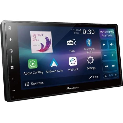 Pioneer SPH-DA77DAB Autoradio multimedia 2-DIN con pantalla táctil de 6,8 pulgadas