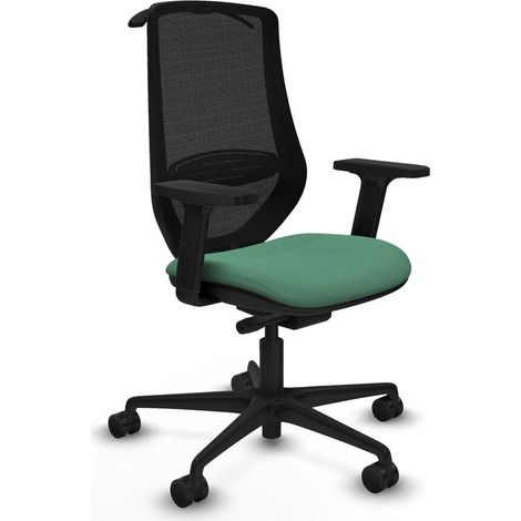 Piqueras y Crespo Silla Mardos vert émeraude ergonomique (1/3)