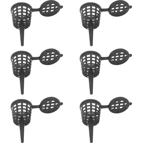 Lot de 100 paniers à engrais portables pour bonsaïs, avec couvercle, en maille, pour plantes en pot, succulentes et orchidées.