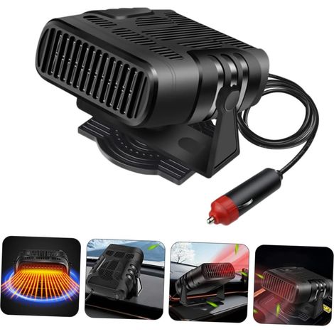 Riscaldatore elettrico portatile per auto da 12 V, sbrinatore e sbrinatore manuale per parabrezza per una guida sicura e confortevole (1/4)