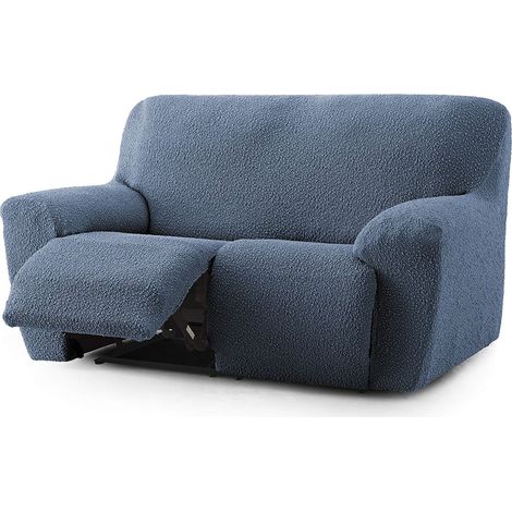 Housse de canapé, Bleu, 3 Places x 2 (1/5)