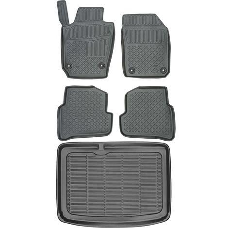 Juego de alfombrillas para Skoda Fabia III Hatchback de 2015: alfombrilla para coche + alfombrilla para maletero. (1/5)