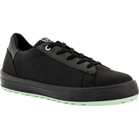 Parade VERGER S1P SRC scarpe da ginnastica eco-responsabili a bassa sicurezza Nero / Grigio 37