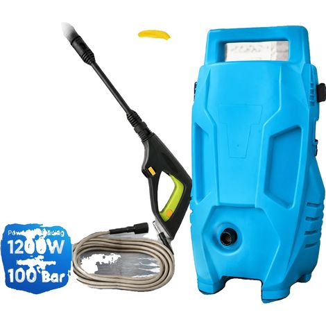 Nettoyeur haute pression, 2000 PSI, 1800 W, tuyau de 20 pieds, canon à mousse inclus, boîtier en plastique haute densité (1/5)