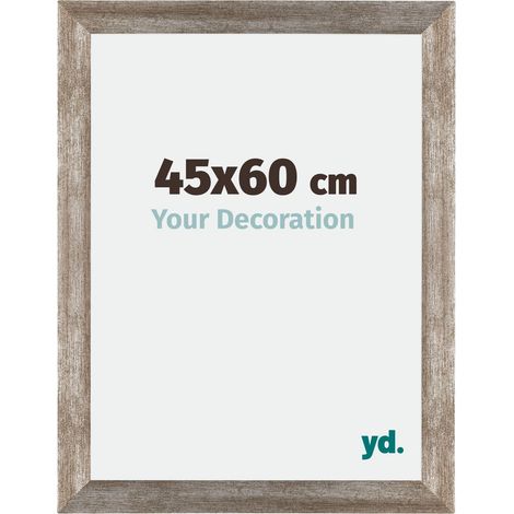 Cadre Puzzle 45x60 cm - Métal Vintage - MDF - Mura. (1/5)
