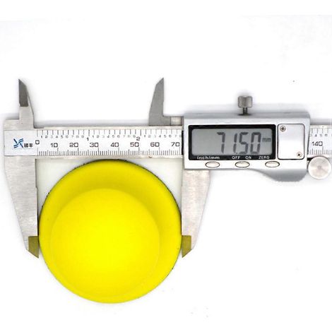 1 porte-disque de 7,6 cm (3 pouces), support de papier de verre, tampon de polissage, bloc de meulage manuel, tampon de ponçage (jaune) (1/5)
