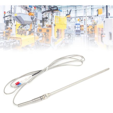 Thermoelement-Sonde Typ K, Importnachbau, 5 x 200 mm, M8-Gewinde, Montagetemperatur (1/5)