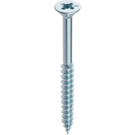 Heco FIX-plus 5,0 x 100 Senkkopf Pozi-Drive TG A2K 100 Stk (1/3)