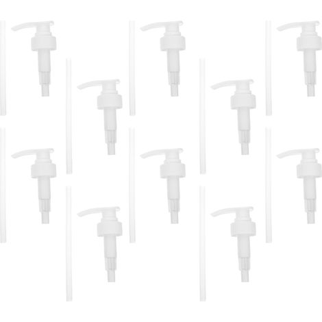 10 Piece Pressure Soap Dispenser Pump Head for Lotion and (1/5)