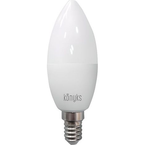 Konyks Antalya E14WR - Ampoule connectée E14, LED RGB WiFi 4.5W, compatible avec Alexa ou Google Home (1/3)
