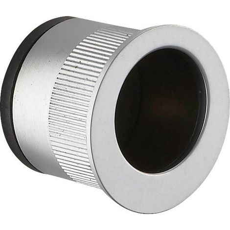 Nottolino per porta scorrevole, tirante per dito, nichelato - THIRARD