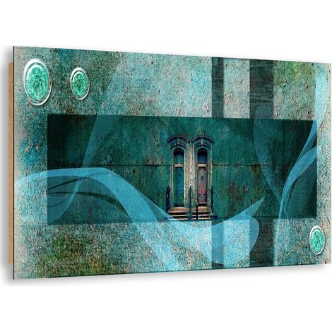 Quadro deco panel, Finestra segreta - 60x40 (1/5)