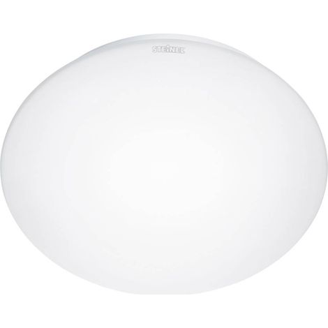 Steinel – Plafonnier LED avec détecteur de mouvement – Angle de détection 360° – Indice de protection IP44 – 60W E27 blanc (1/10)