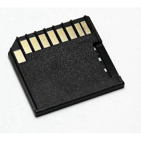 Mini adaptateur pour carte microSD TF vers carte SD, extension de stockage supplémentaire, compatible avec MacBook Air et Pro, haute qualité. WHBYV (1/4)
