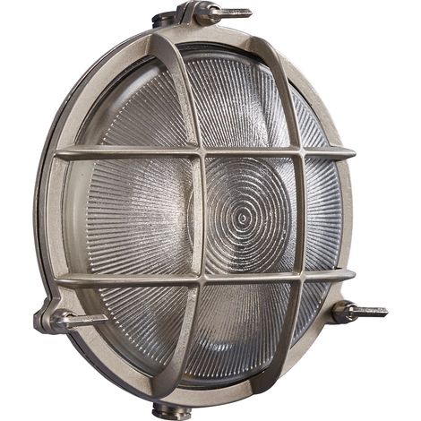 Applique murale classique Polperro nickel - 49021055 (1/4)