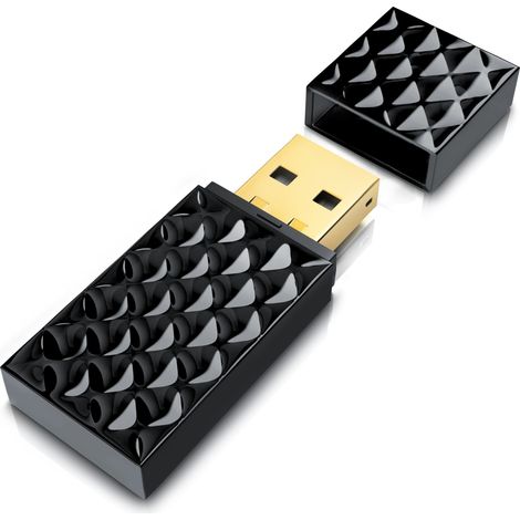 CSL WLAN Dual Band Stick - 433 MBit s - 2,4 GHz 5 GHz - bis zu 433 MBit s WLAN-Standards 802.11ac (1/5)