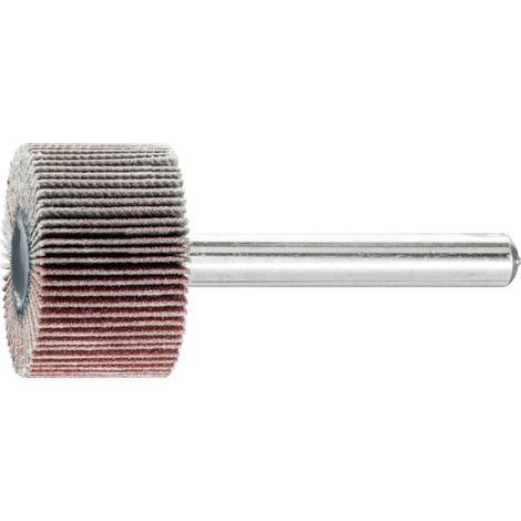 PFERD TOOLS Korund Fächerschleifer F Ø 25x15 mm Schaft-Ø 6 mm A180 für Feinschliff und Finish 10 Stk (1/5)