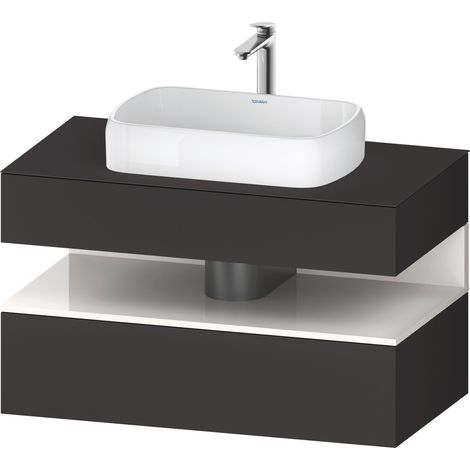 Duravit Collection One Meuble sous-vasque sur console, 1 tiroir,
