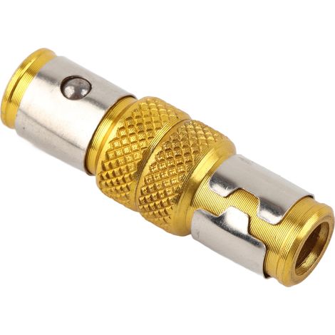 Tête de tournevis 24 x 15 mm avec anneau magnétique, embout 1/4" avec anneau magnétique, tête de tournevis métallique avec dispositif magnétique (1/5)