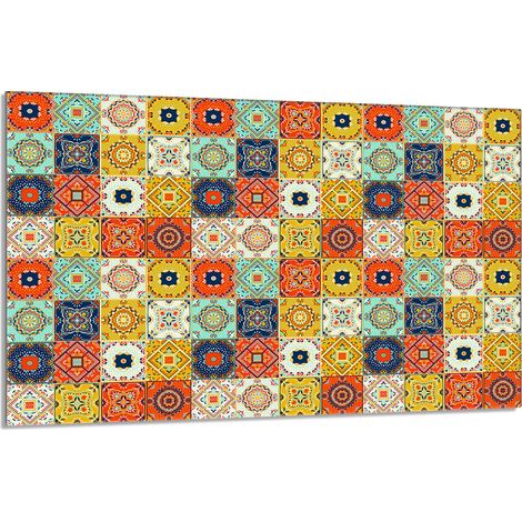 Glasschutzplatte für den Herd 80x52 Mosaik (1/5)