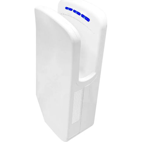 Asciugamani elettrico 1450W automatico salvaspazio bianco (1/5)