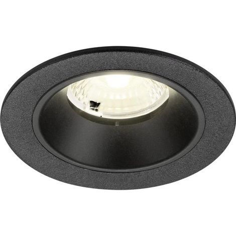 Spot encastré NUMINOS® S intérieur 4000 K 40° IP20 rond noir - SLV - 1009472