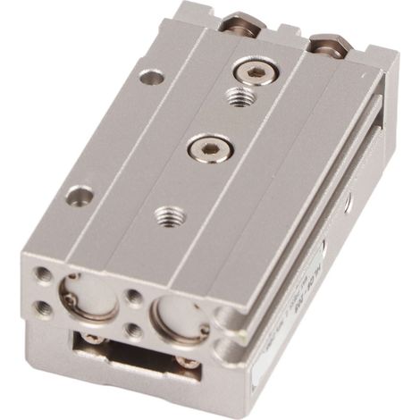 Pneumatischer Parallelgreifer mit Doppelführungsschiene, hohe Genauigkeit, M5 x 0,8 Pneumatik-Fingerzylinder für Trockner, 20S, 20 mm Hub (1/5)