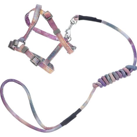 Harnais pour chien, laisse d'extérieur compatible, corde de contrôle pour animaux de compagnie, harnais réglable pour chiot (1/5)
