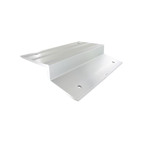 Per due zoccoli alluminio rampe rub