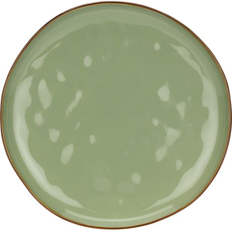 ROSE & TULIPANI Concerto Verde Oliva Piatto Piano D 27 Cm
