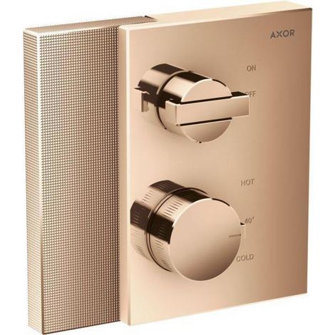 hansgrohe AXOR Edge Thermostat Unterputzmodell mit Absperrventil, (1/4)