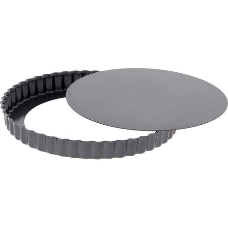 DE BUYER - MOULE TARTE DEMONTABLE 20 CM ACIER REVETU