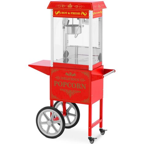 Machine à pop corn - Royal Catering - Puissance : 1600 W - Produit 5 - 6 kg/h (16 l/h) (1/5)