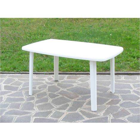 TAVOLO RESINA ART. 56 CM.137X85 BIANCO (1/4)