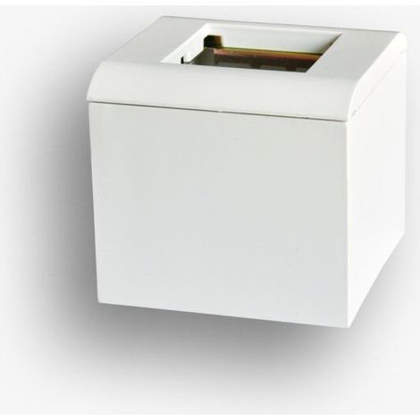 Alloggiamento per montaggio superficiale, profondità 65 mm, 2 moduli, per apparecchiature 45x45