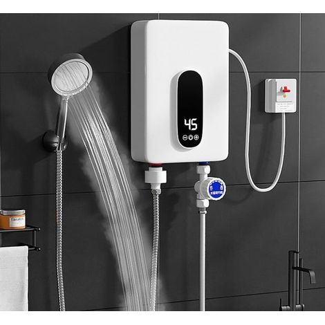 Chauffe-eau électriques portables et instantanés pour salles de bains, douches et cuisines. Sans fioritures.